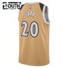 Dres Washington Wizards Alex Sarr Nike 2025-26 City Edition Zlato Swingman - Dječji